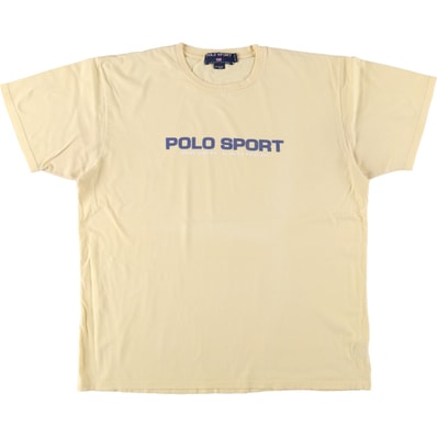 古着 ラルフローレン Ralph Lauren POLO SPORT ポロスポーツ 半袖 プリントTシャツ カナダ製 メンズXL相当/eaa559451