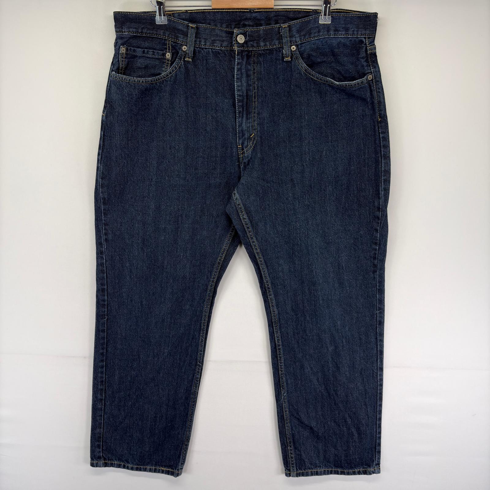 古着 リーバイス Levi's デニム パンツ 5ポケット 559 大きいサイズ ストレート ジップ ジーパン W40 L30  ブルー系 メンズ