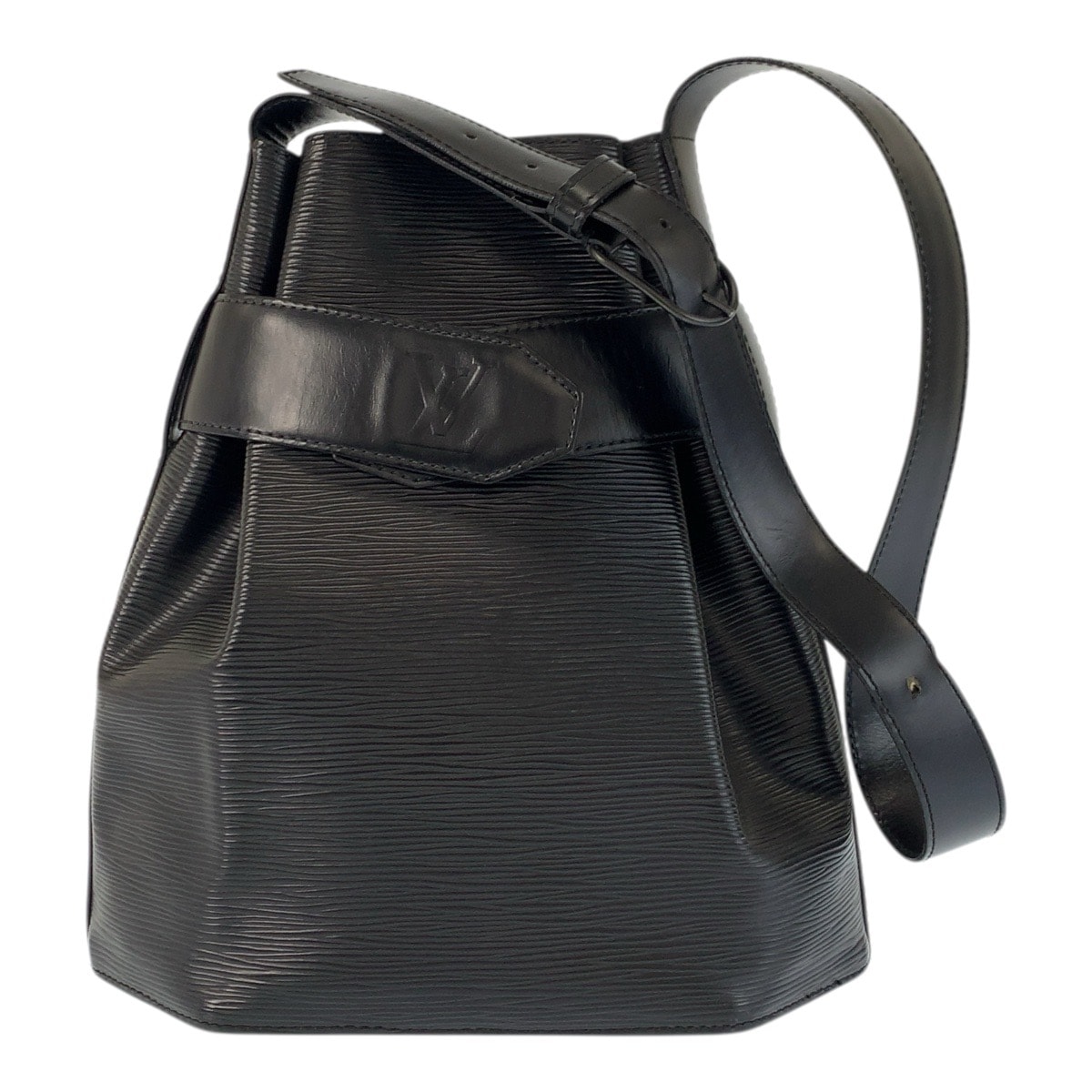 美品 LOUIS VUITTON ルイヴィトン エピ サックデポールPM ブラック 黒 レザー ショルダーバッグ 601462 【中古】
