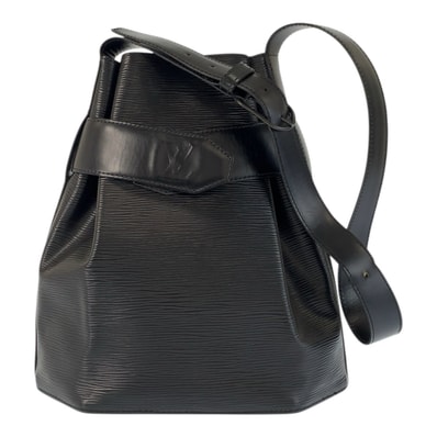 美品 LOUIS VUITTON ルイヴィトン エピ サックデポールPM ブラック 黒 レザー ショルダーバッグ 601462 【中古】