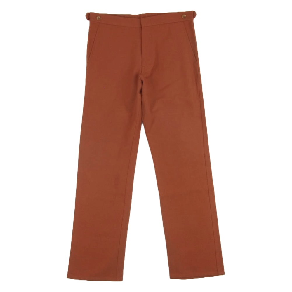 COMME des GARCONS HOMME PLUS コムデギャルソンオムプリュス パンツ AD1996 PP-04052S 90s ヴィンテージプリュス ウール ストレート パンツ オレンジ系 S【中古】