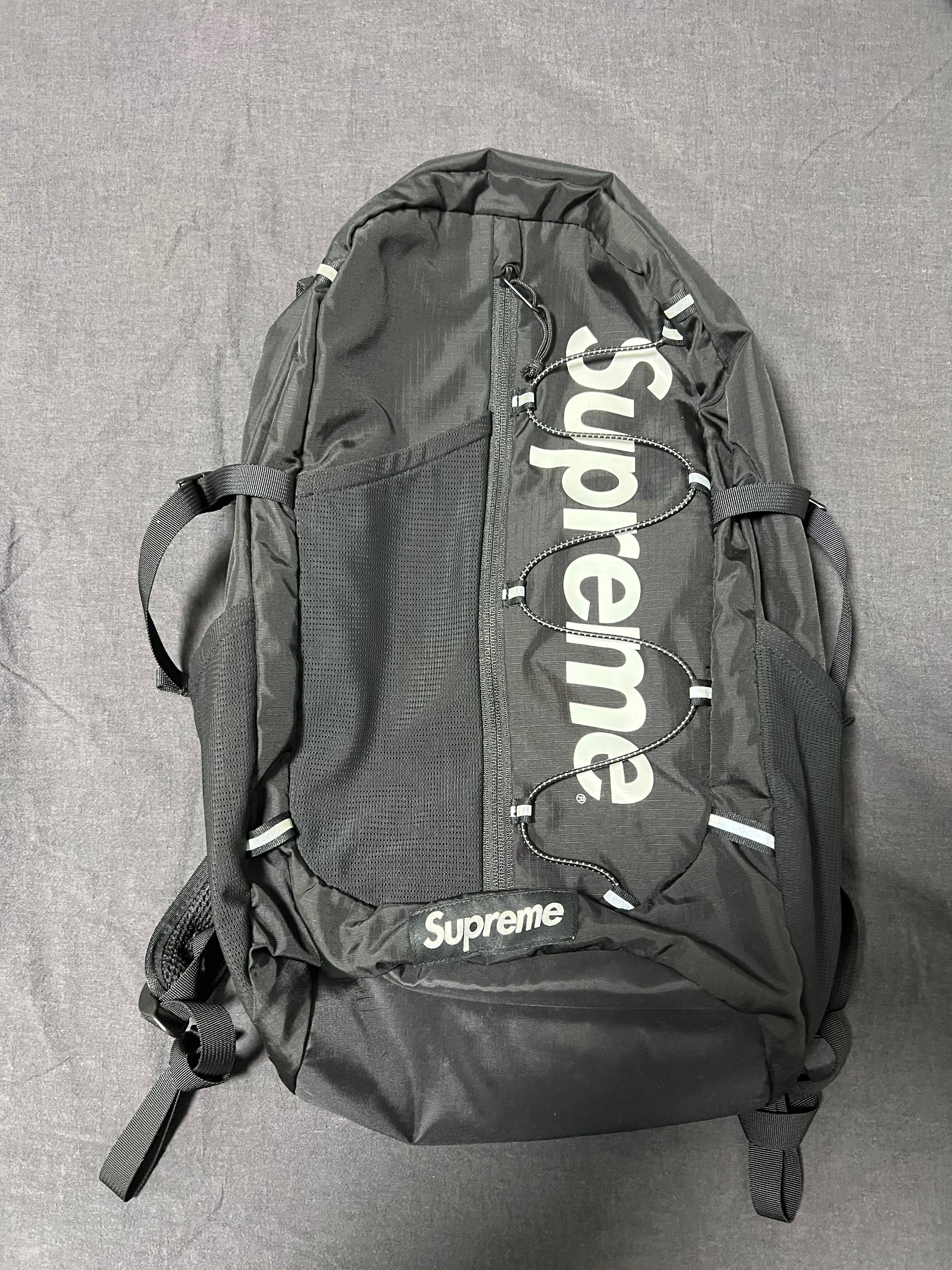 Supreme 2017SS Backpack "Black"