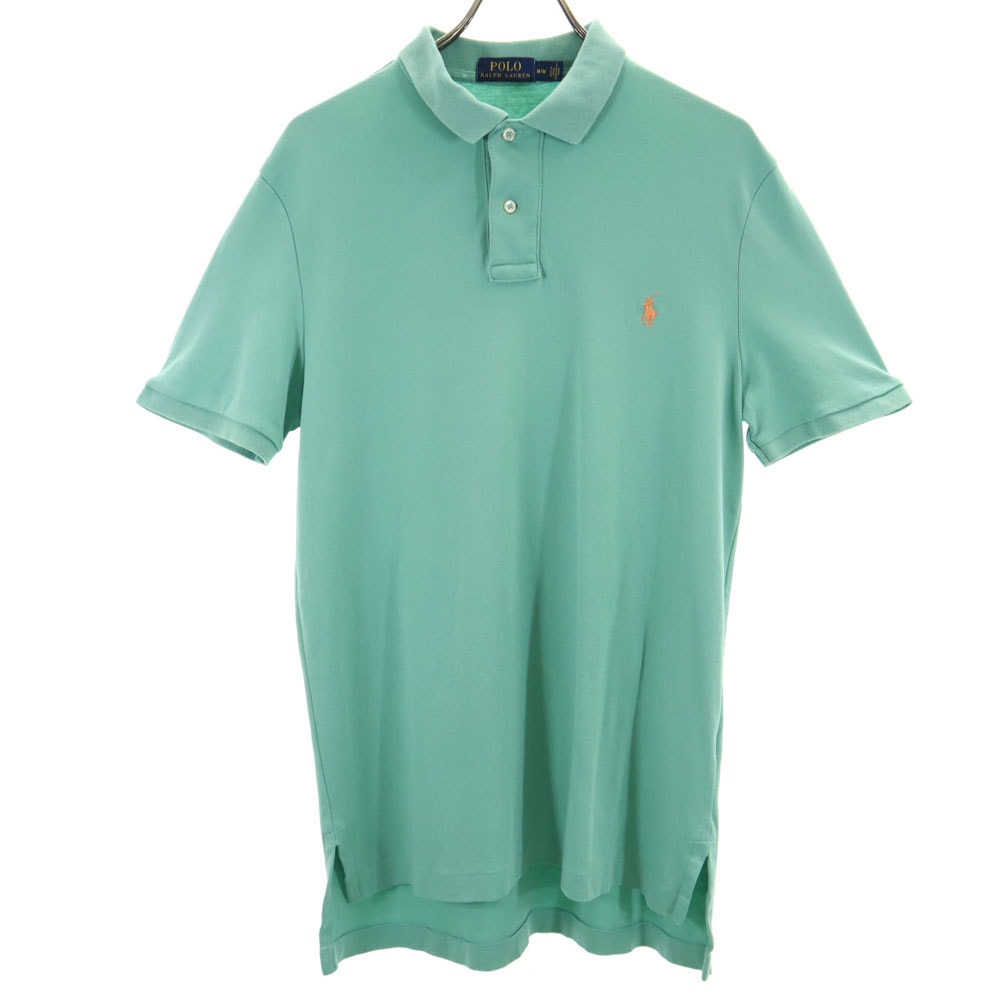 POLO RALPH LAUREN ポロラルフローレン 半袖 ポロシャツ M グリーン系
