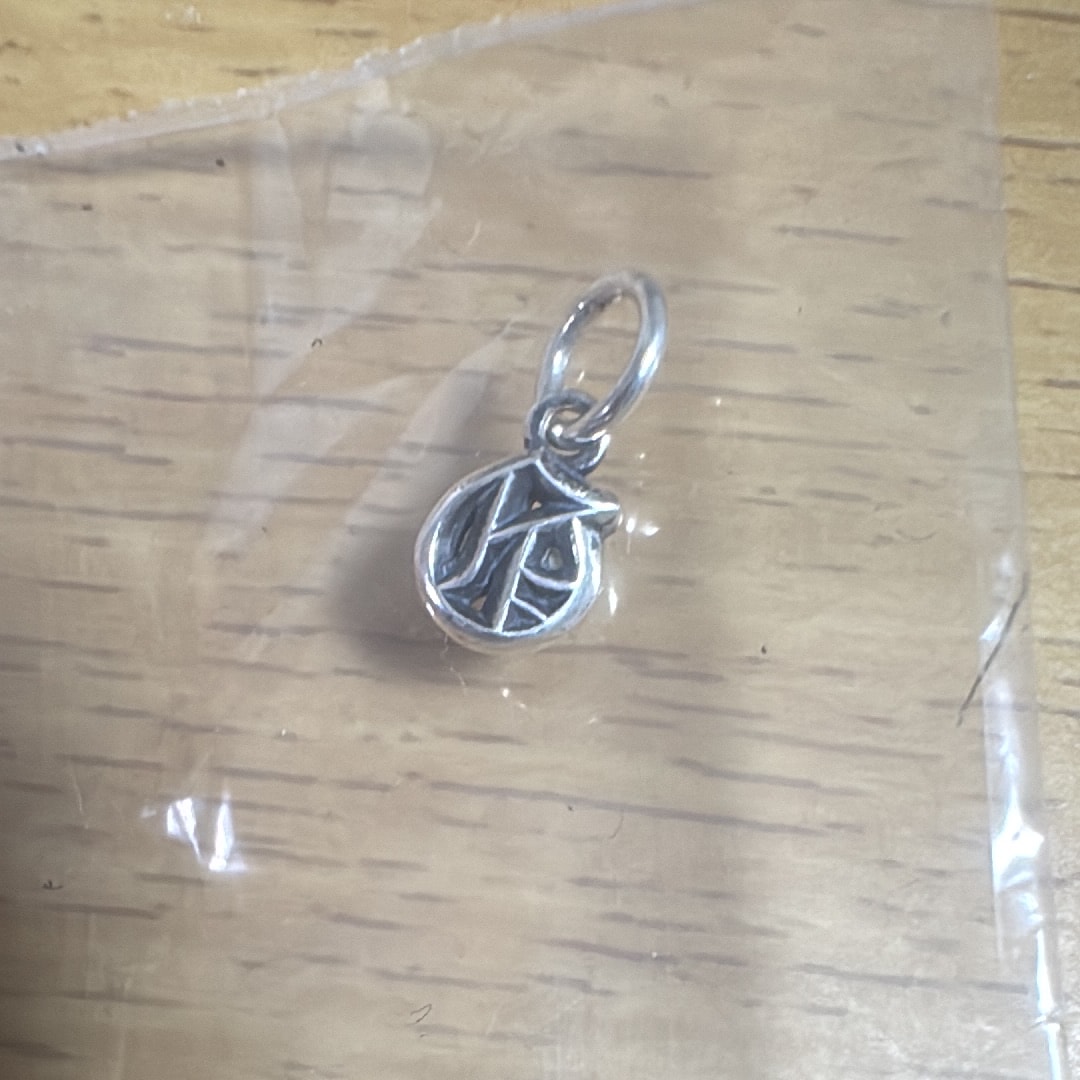 Chrome Hearts Alphabet Stack Charm G Initial Charm "Silver"