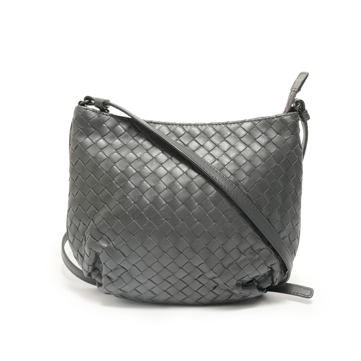 ボッテガヴェネタ BOTTEGAVENETA イントレチャート ショルダーバッグ【中古】