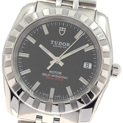 ★保 チュードル クラシック デイト 21010 自動巻き メンズ 【中古】