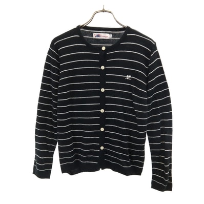 courreges クレージュ 長袖 カーディガン 160 ブラック系