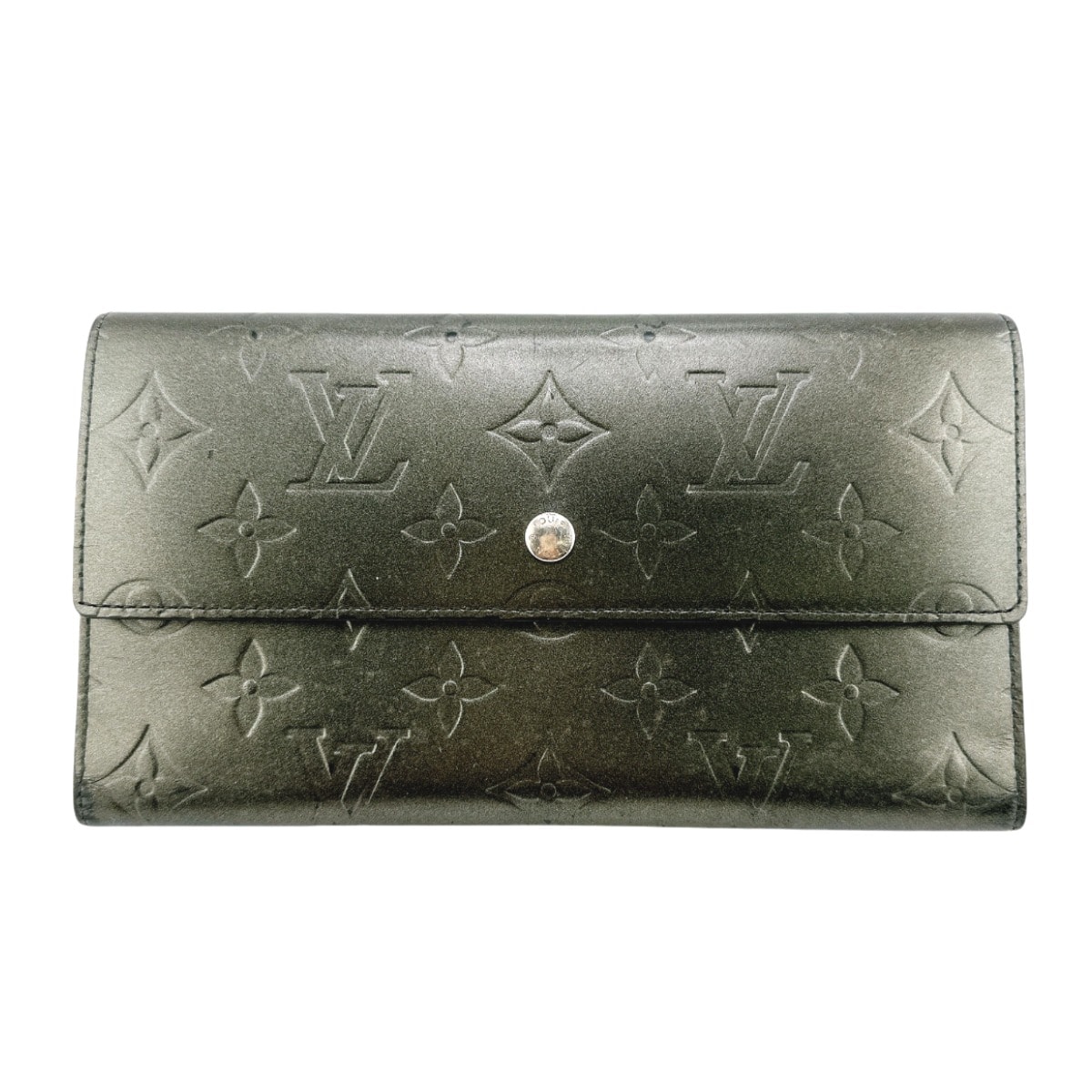 ルイヴィトン LOUIS VUITTON ポルフォイユ M65102 モノグラム 三つ折り財布
