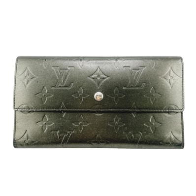 ルイヴィトン LOUIS VUITTON ポルフォイユ M65102 モノグラム 三つ折り財布