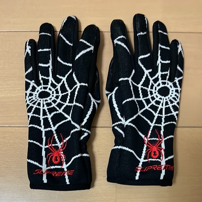 Supreme x Spyder Gloves "Black"