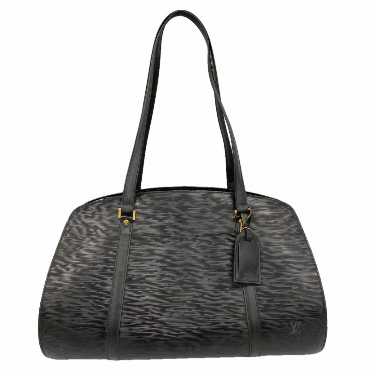 【6dc2469】ルイヴィトン ボストンバッグ エピ ソルフェリーノGM M42852 ノワール【中古】メンズ レディース ユニセックス