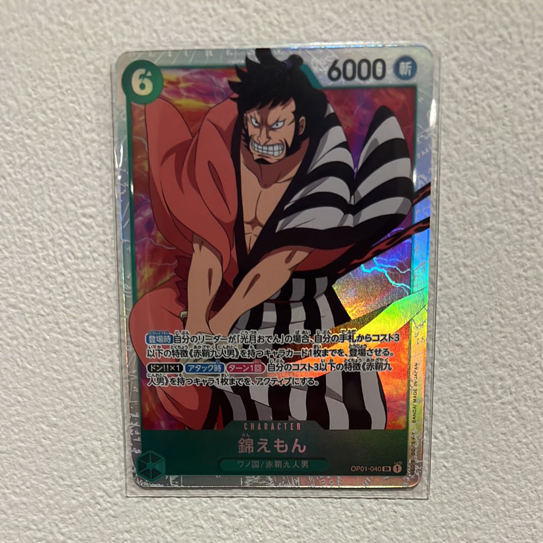 錦えもん SR [OP01-040] (ブースターパック ロマンスドーン)