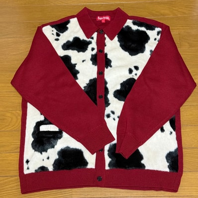 Supreme Cow Print Cardigan Supreme Cow Print Cardigan