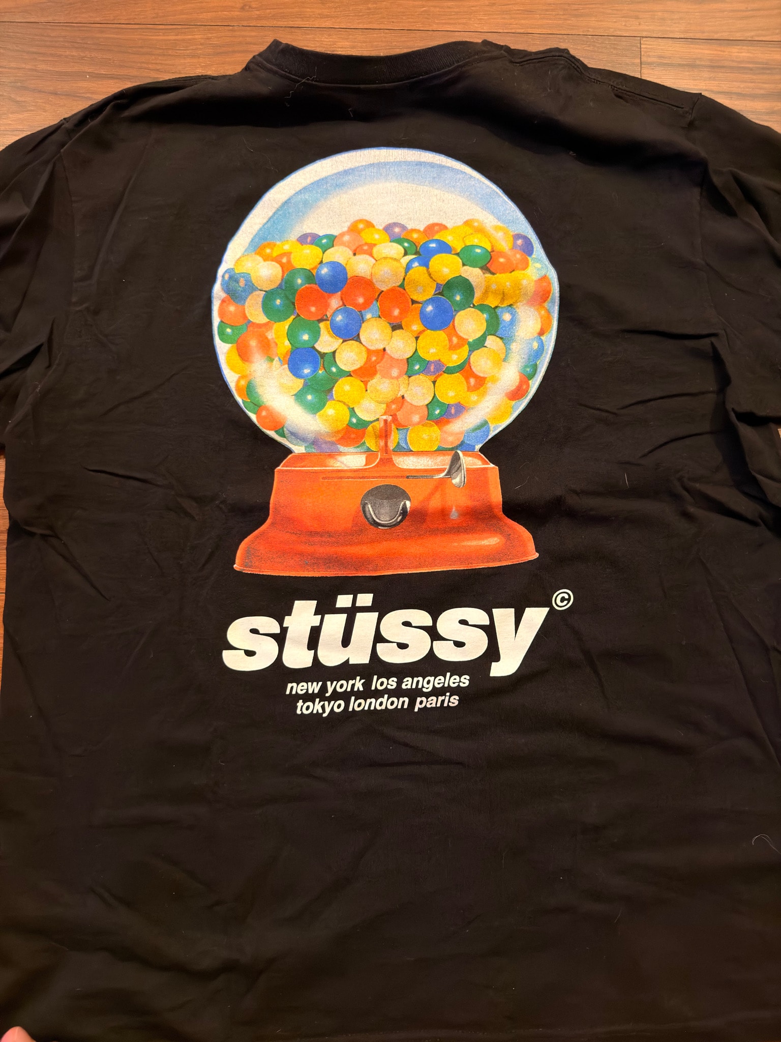 Stussy Gumball Tee "Black"