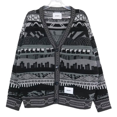 WTAPS Palmer 813 / Sweater / Acrylic "Black"