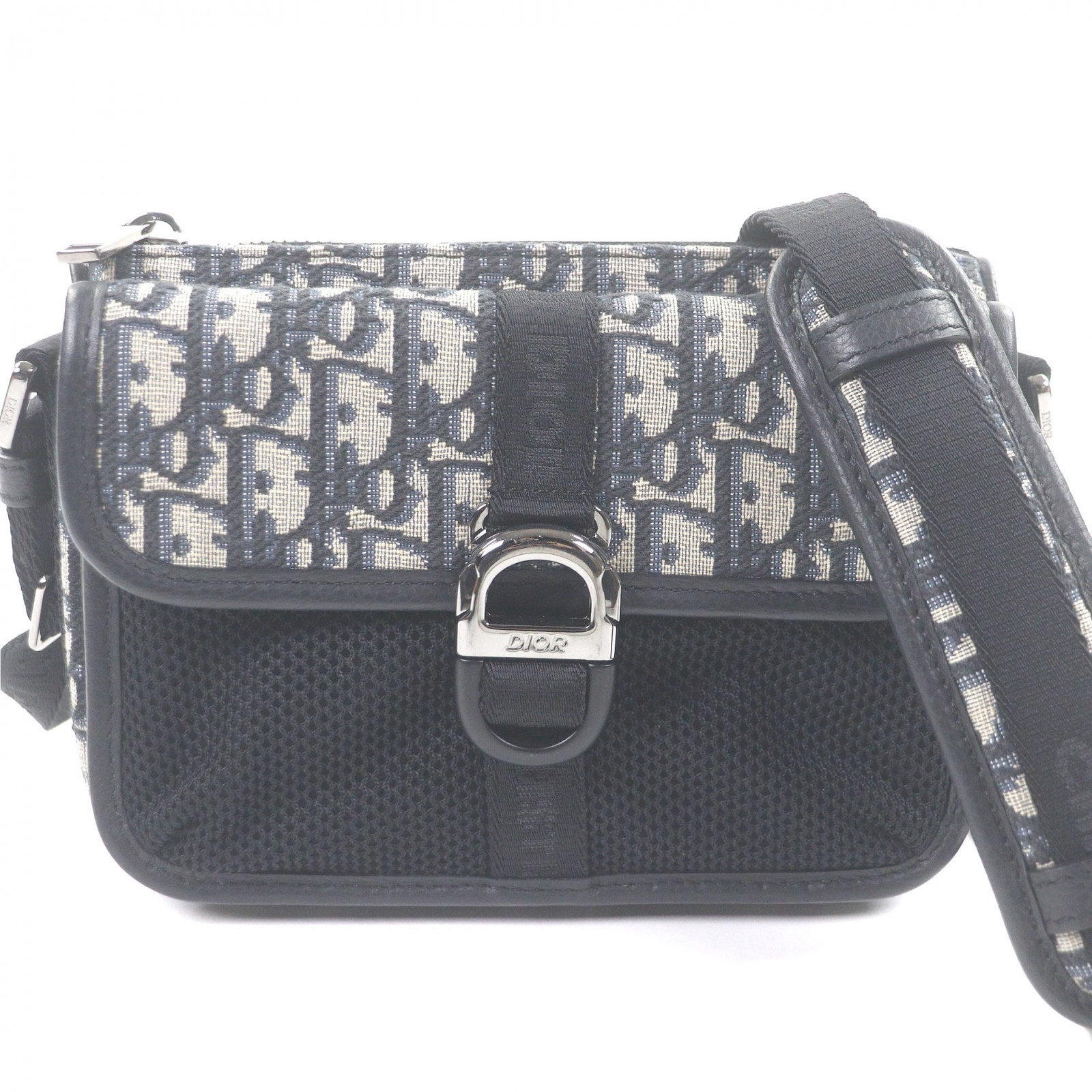 美品 ディオール オム ショルダーバッグ ベージュ系 2ESWS006YKY