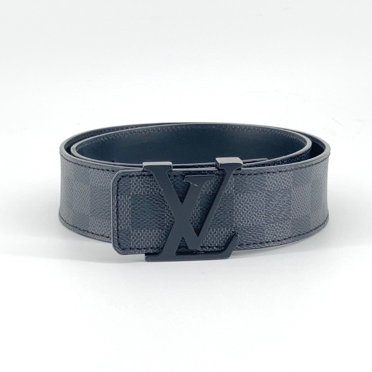 LOUIS VUITTON(ルイ・ヴィトン) サンチュール LVイニシャル M9808V ベルト ブラック