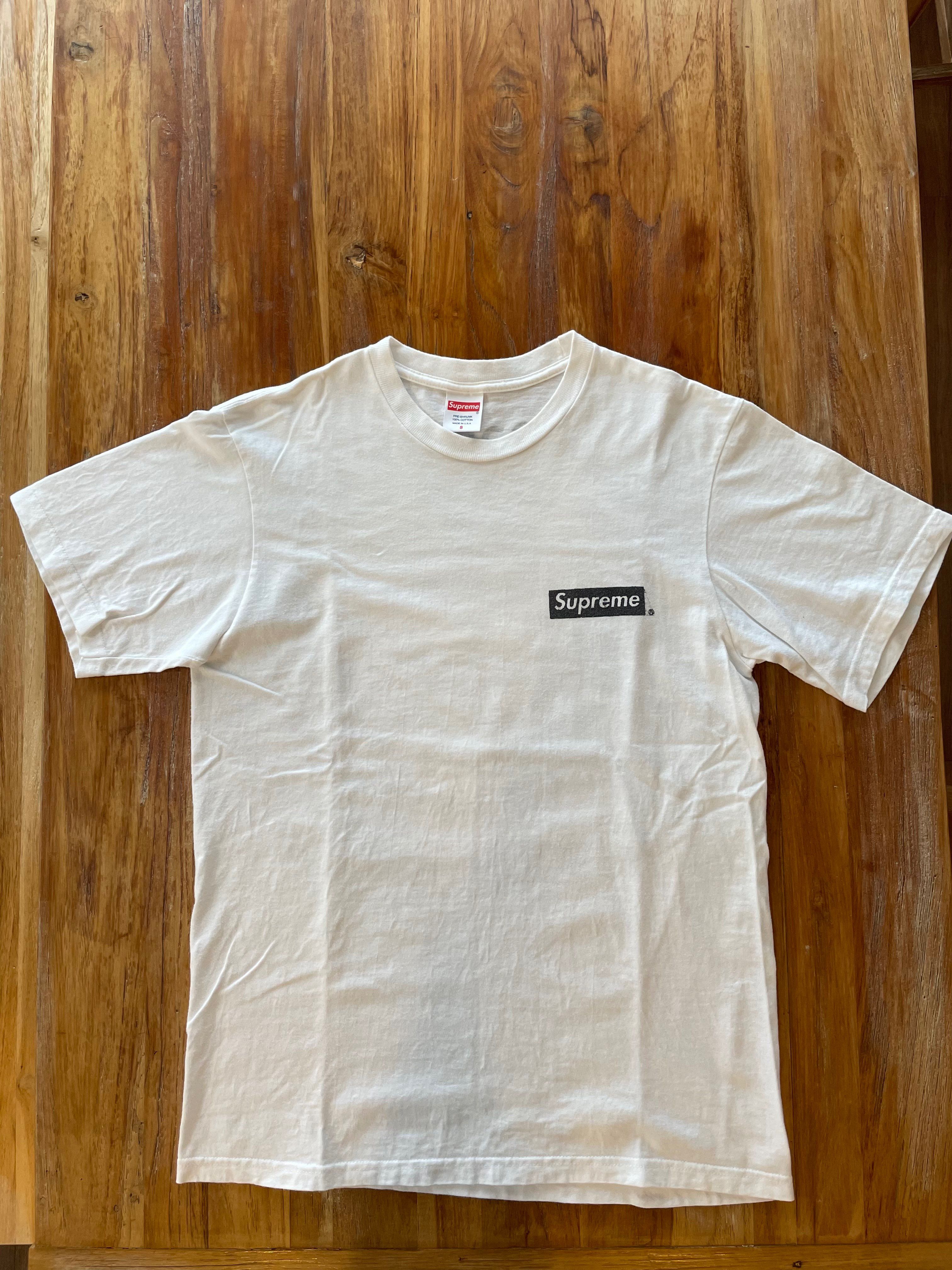 Supreme Spiral Tee "White"
