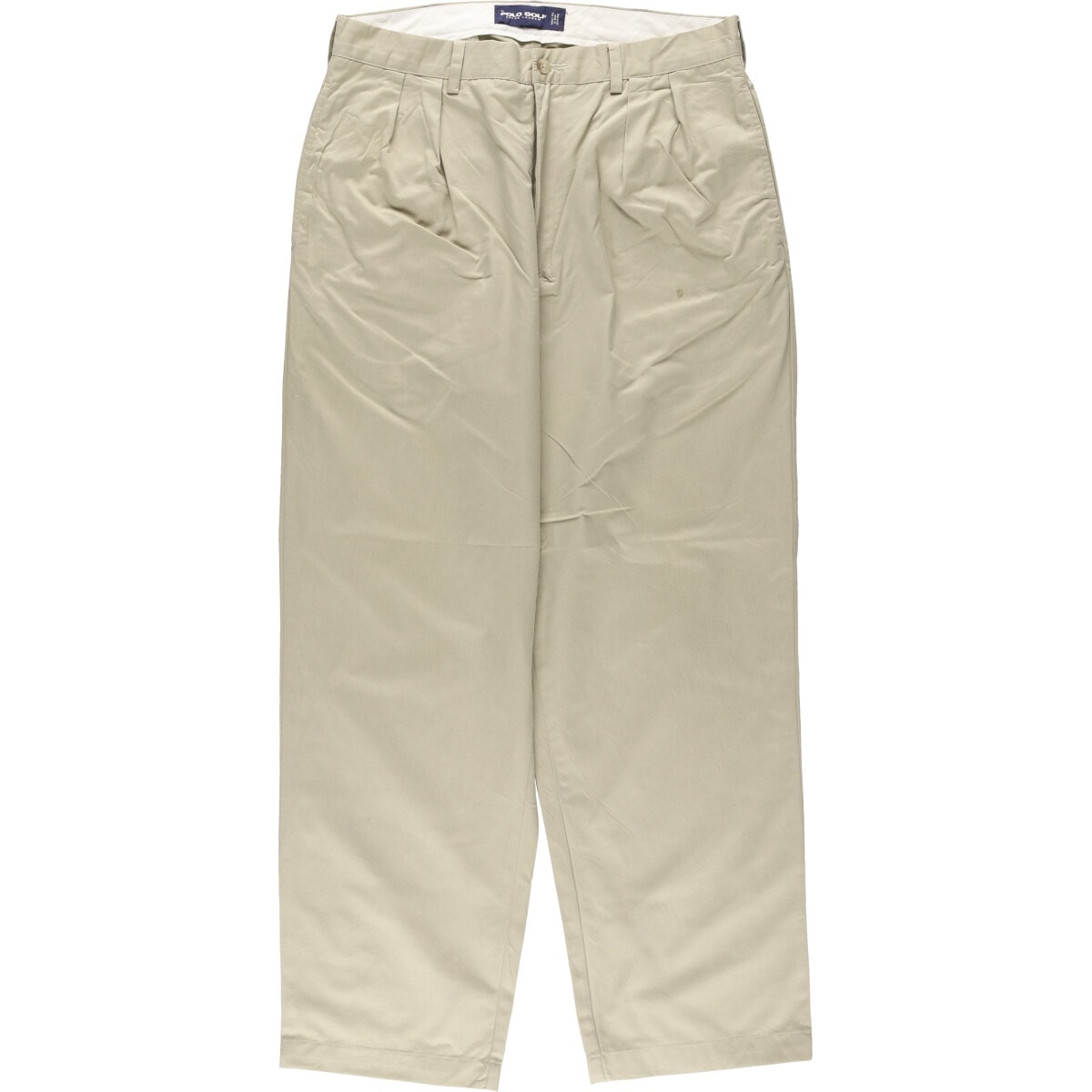 古着 ラルフローレン Ralph Lauren POLO GOLF ポロゴルフ CLASSIC GOLF PANT ツータック チノパンツ メンズw34相当/eaa587627