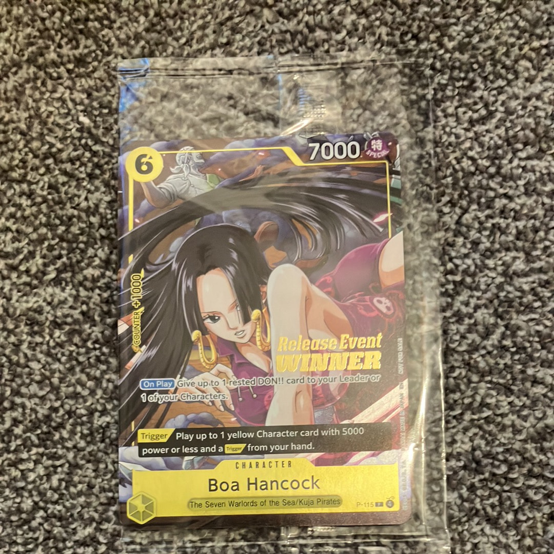 ボア・ハンコック P :優勝記念品 [P-115]【英語版】(プロモーションカード「OP15-EB04 リリースイベント」)