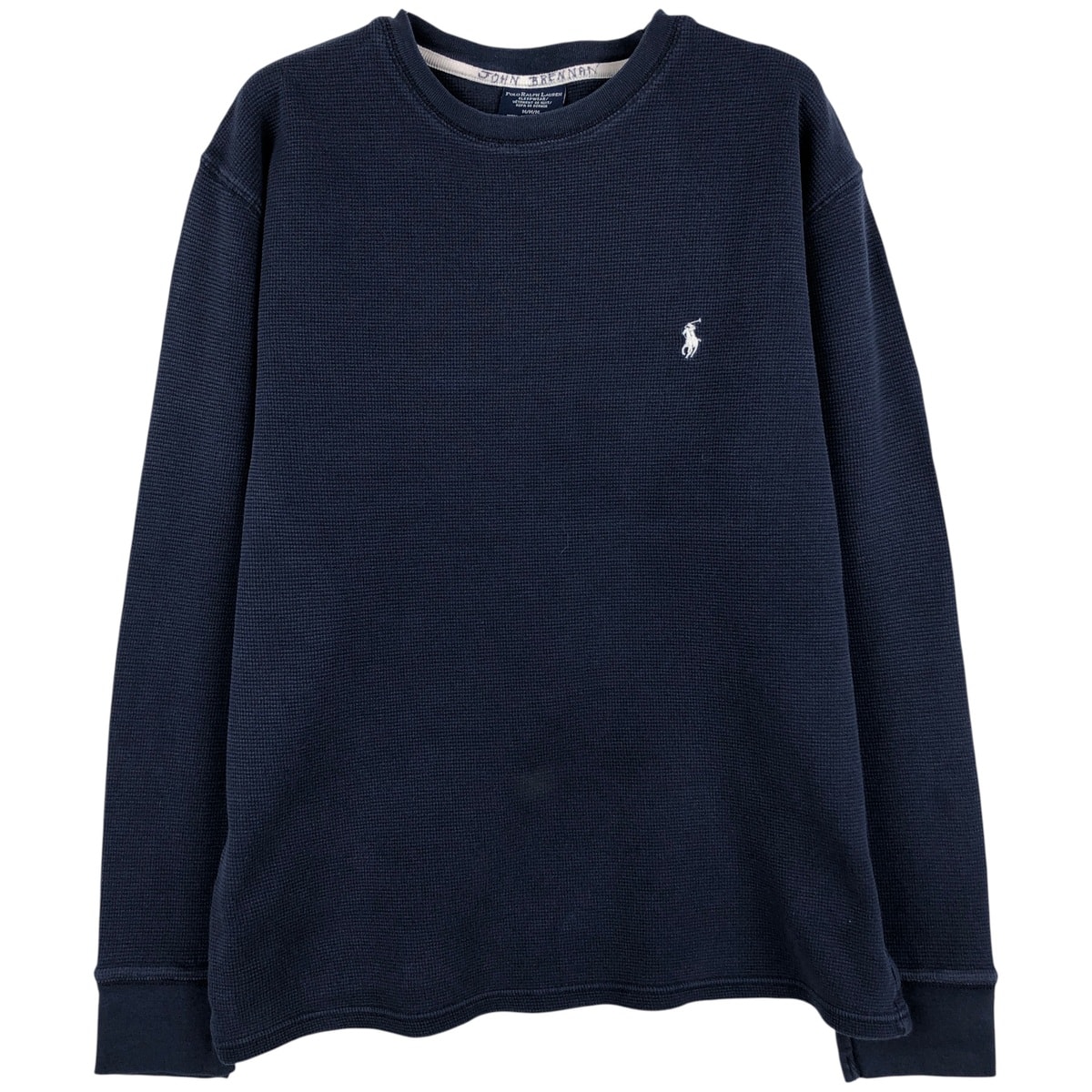 古着 ラルフローレン Ralph Lauren POLO RALPH LAUREN SLEEPWEAR サーマルロングTシャツ メンズM相当/eaa609097