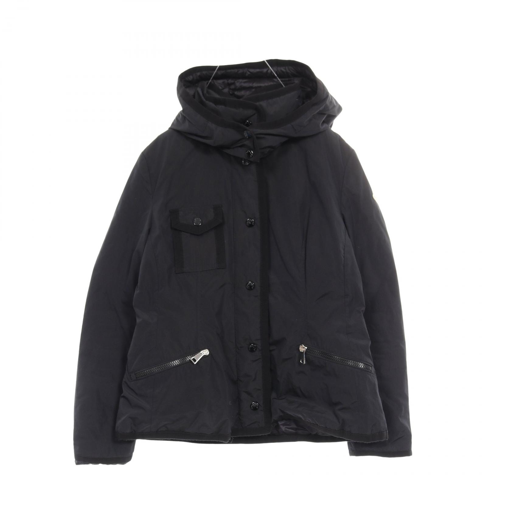 モンクレール MONCLER ROSE ダウンジャケット 衣料品 アウター ポリエステル レディース ブラック系 【中古】