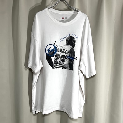 Air Jordan Travis Scott Fragment Tee "White"