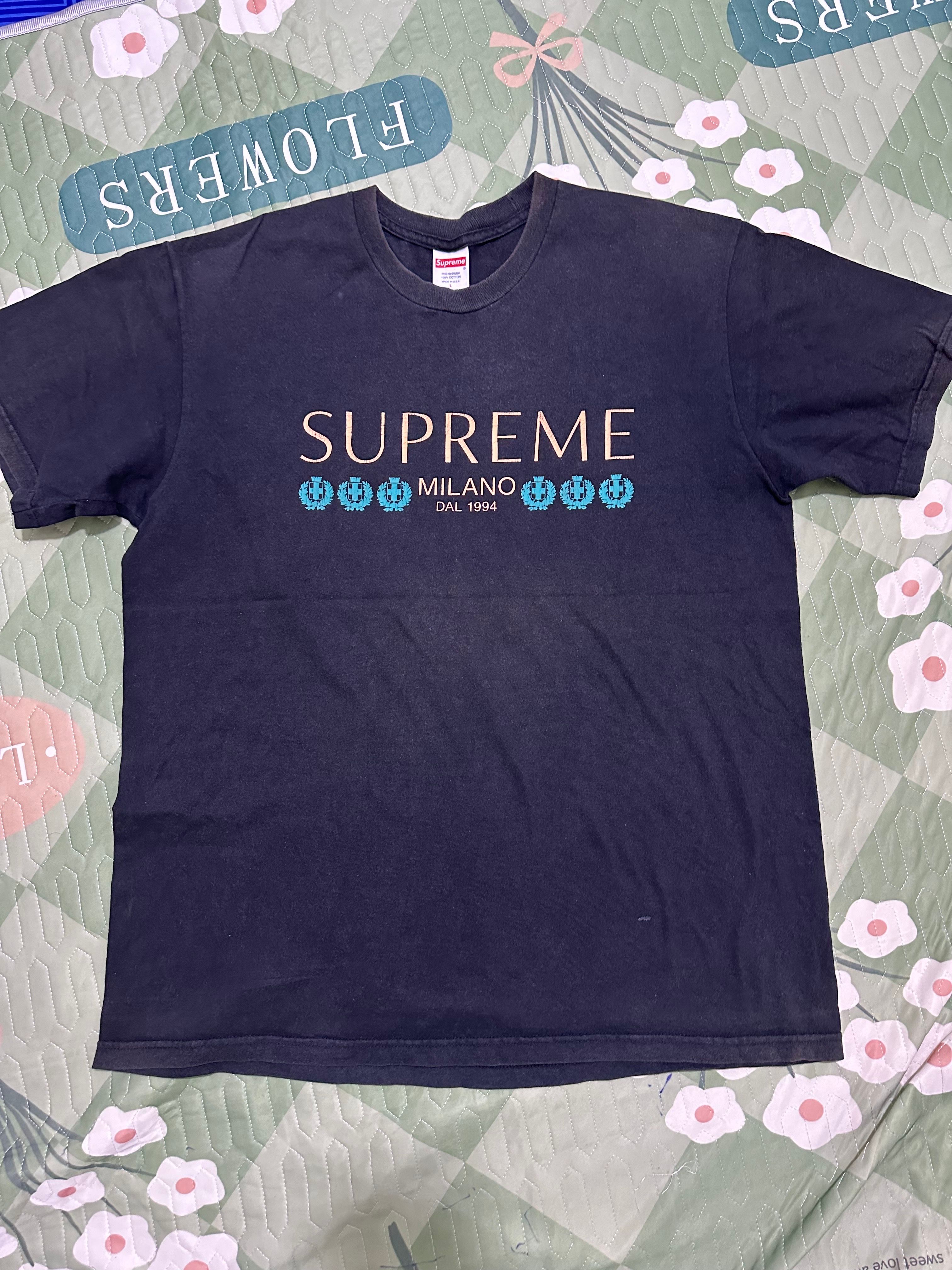 Supreme Milano Tee "Black"