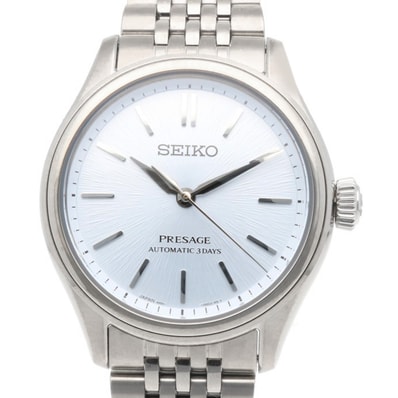セイコー プレザージュ 腕時計 時計 ステンレススチール SARX129 自動巻き メンズ 1年保証 SEIKO 中古