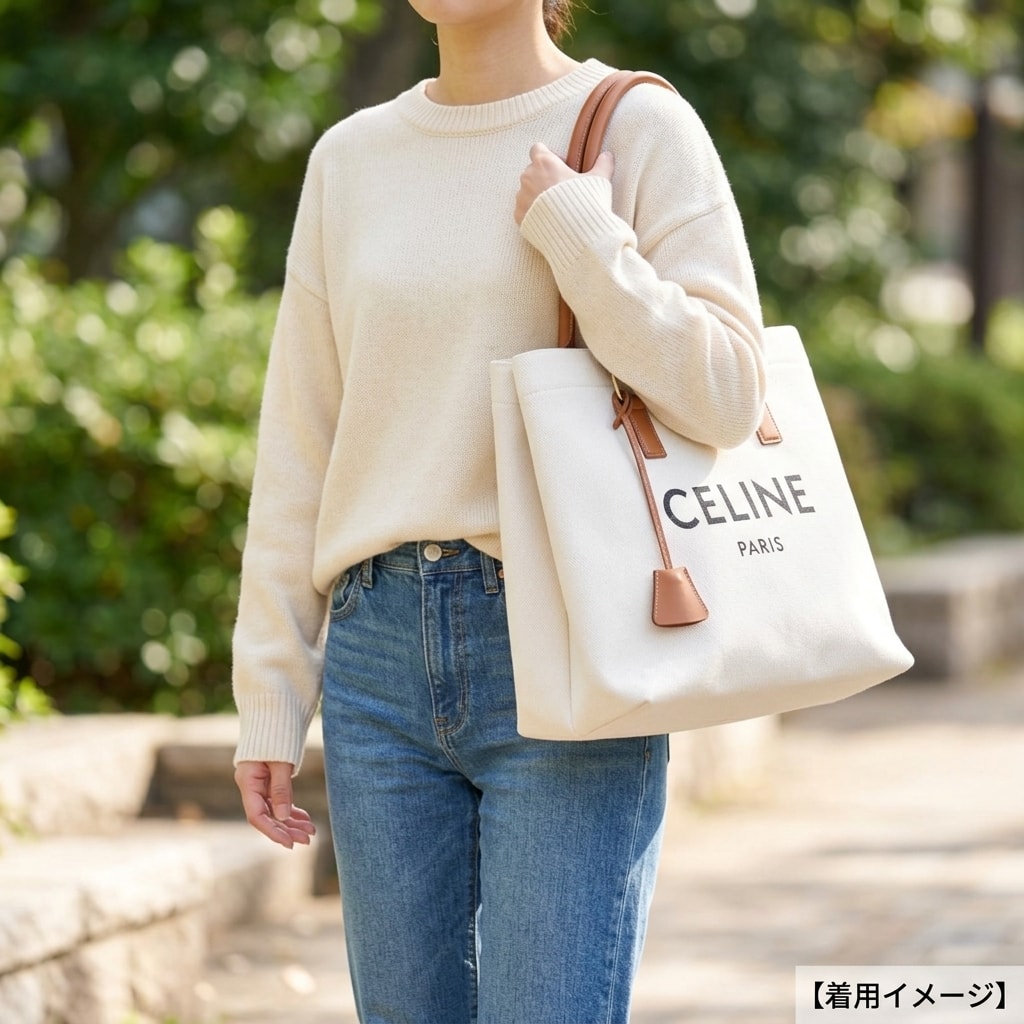 B (目立った傷や汚れなし)】セリーヌ ホリゾンタルカバ トートバッグ