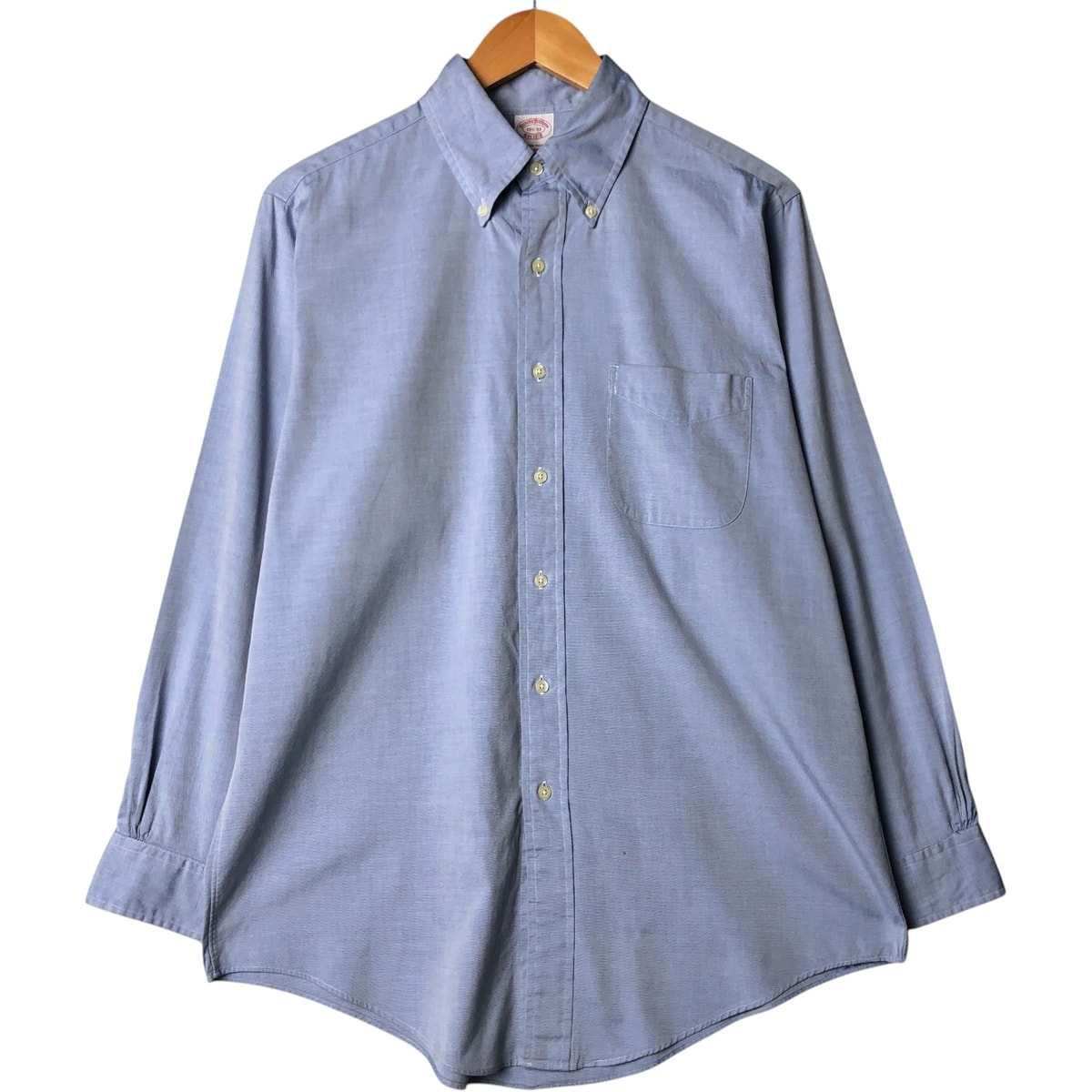 古着 ブルックスブラザーズ Brooks Brothers Est.1818 長袖 ボタンダウンシャツ メンズM相当/eaa575392