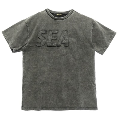 WIND AND SEA ウィンダンシー Tシャツ 24SS WDS-O-SIG-24-Q4-CS-02 SEA High Sulfer S/S Tee ロゴ ハイサルファー Tシャツ 半袖 カットソー ブラック系 S【中古】