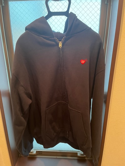 HUMAN MADE Classic Zip-Up Sweat Hoodie "Navy"