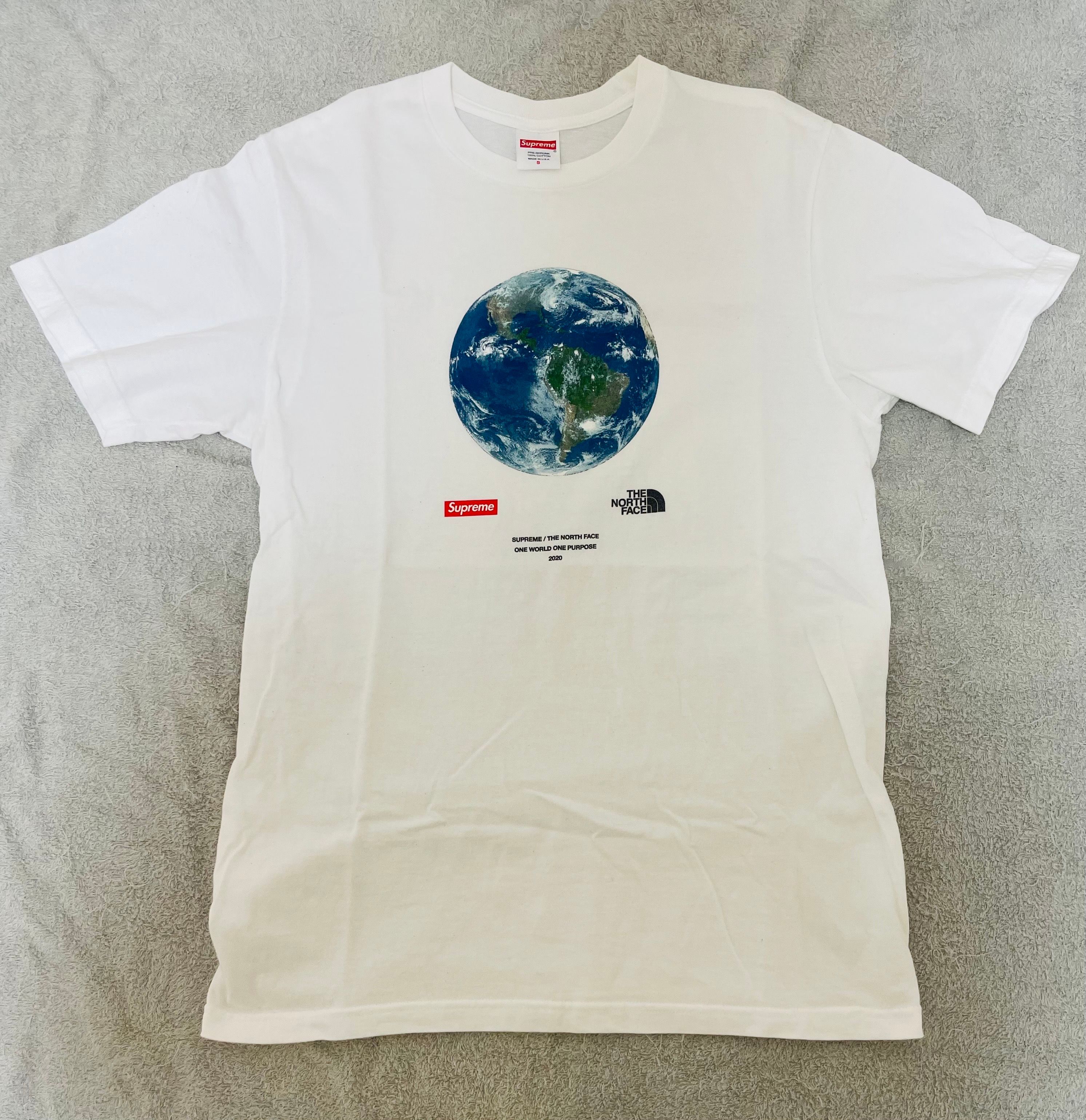 Supreme x The North Face One World Tee "White"