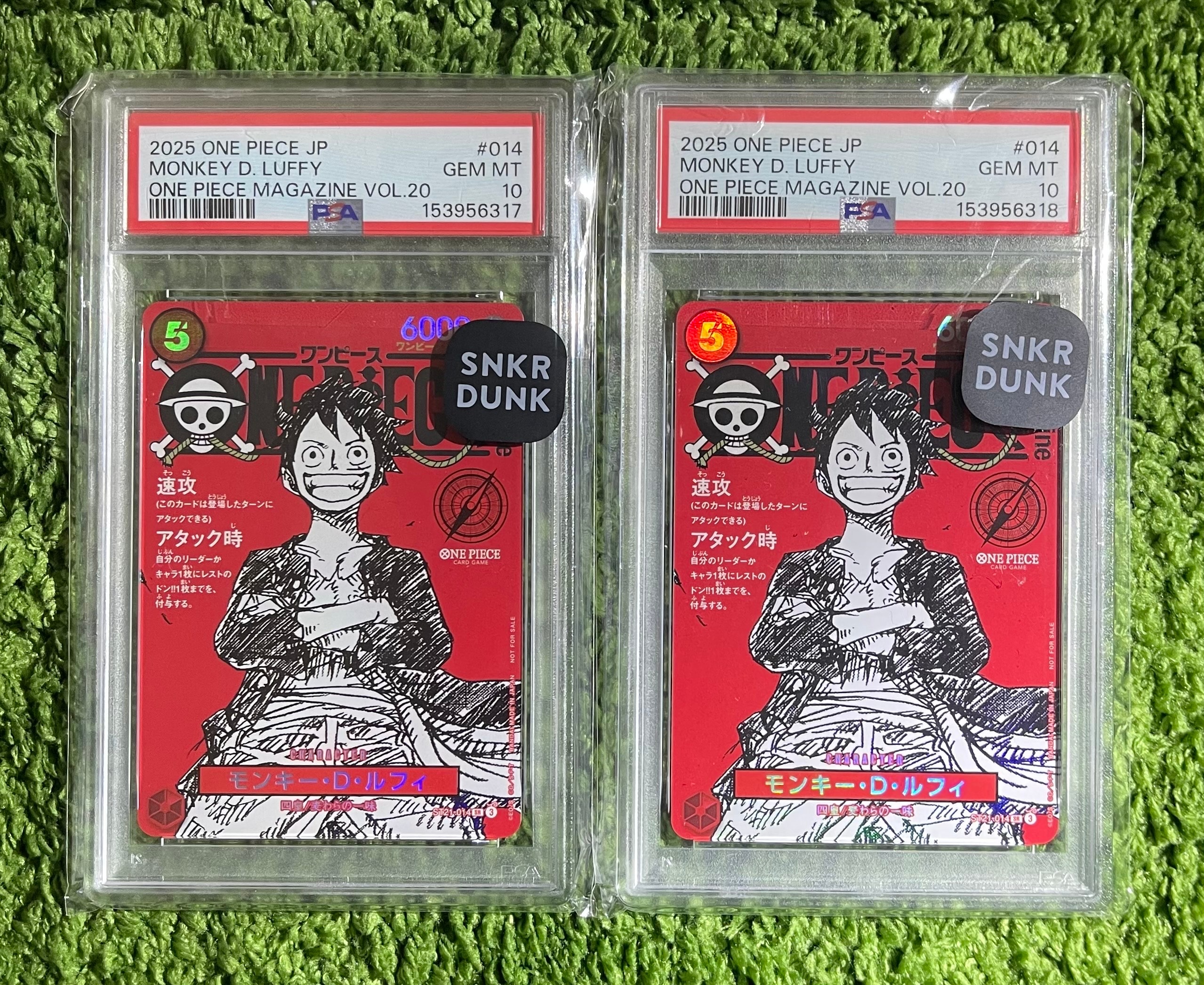 PSA10】モンキー・D・ルフィ SR [ST21-014](プロモーションカード