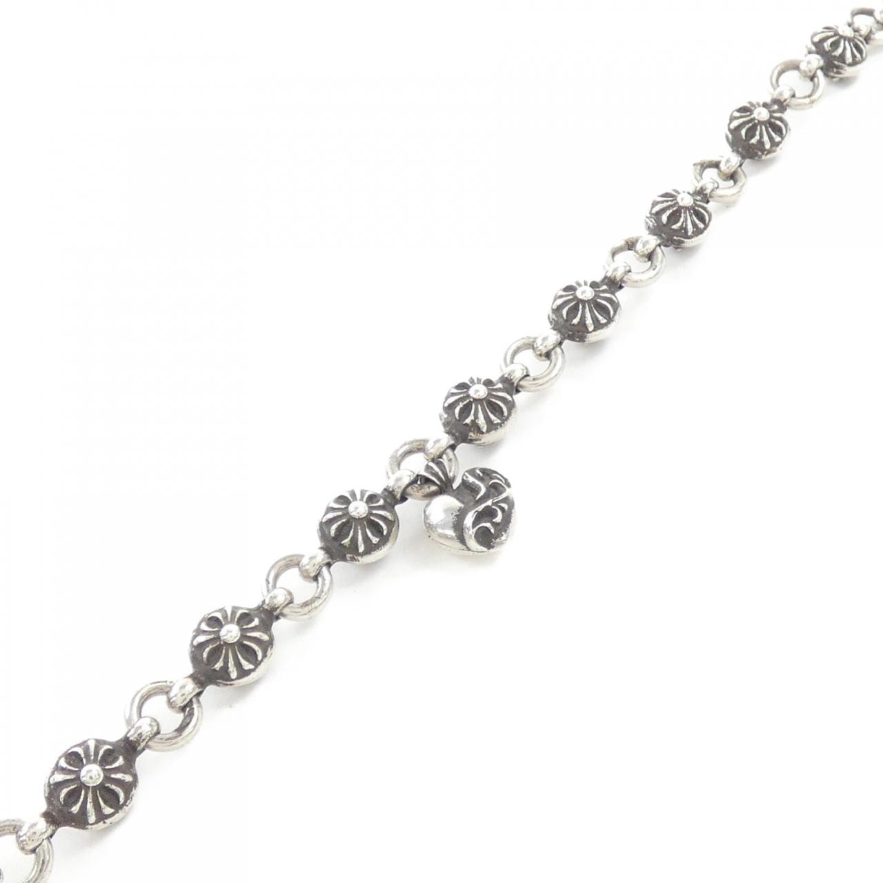 クロムハーツ CHROME HEARTS #1 CROSS/B W/HEART 2354 304 9506 0200 BRACELET