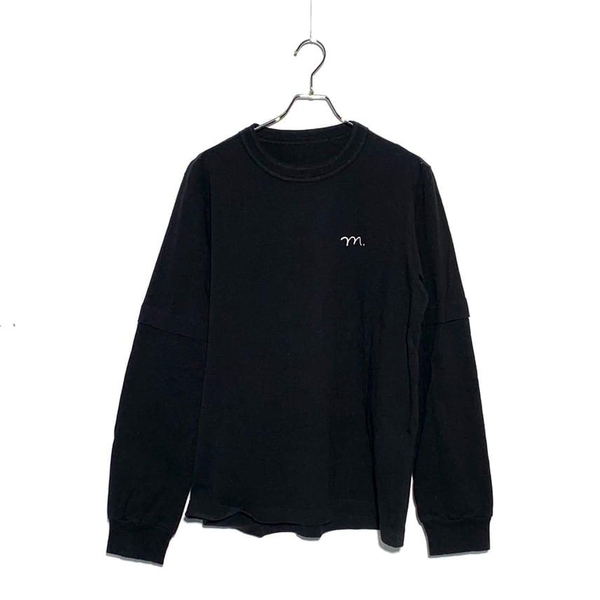 B (目立った傷や汚れなし)】sacai × MADSAKI Embroidery Print L/S T B (目立った傷や汚れなし)】sacai × MADSAKI Embroidery Print L/S T