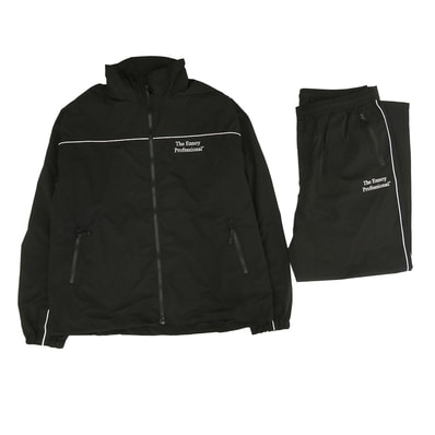 The Ennoy Professional ザ エンノイ プロフェッショナル セットアップ 26SS SS26BRENJK01LP/SS26BRENPT01LP スタイリスト私物パイピングナイロン トラックスーツ ジャケット 【新古品】【未使用】【中古】