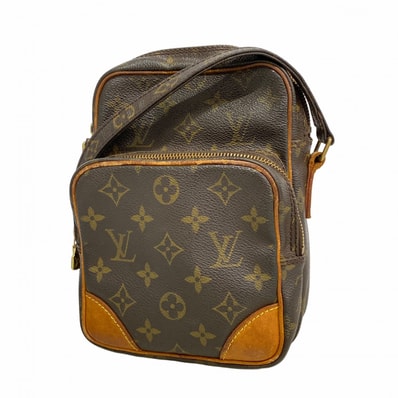 【6db1814】ルイヴィトン ショルダーバッグ モノグラム アマゾン M45236 ブラウン【中古】レディース