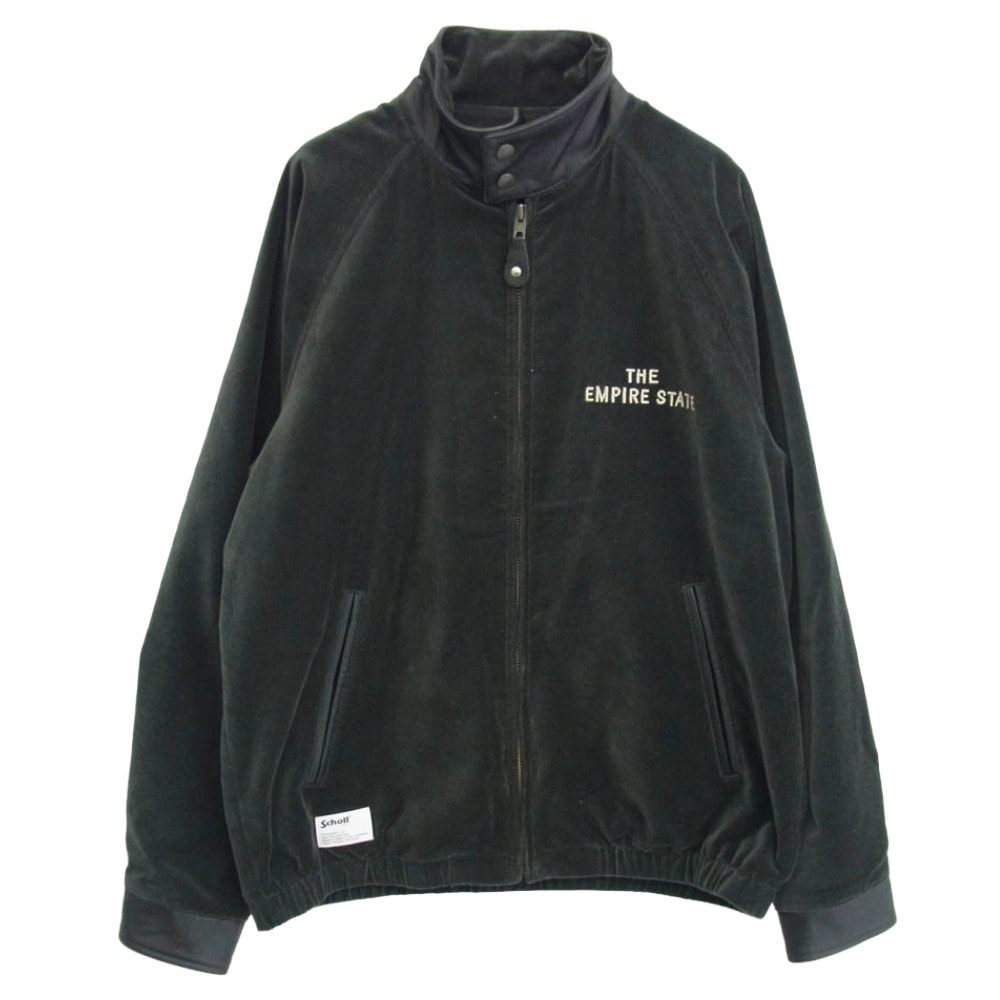 schott ショット ジャケット 782-3252015 THE EMPIRE STATE スウィングトップ ベトジャン 別珍 ブルゾン ブラック系 L【中古】