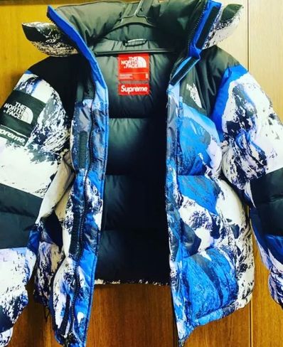 Supreme x The North Face Mountain Baltoro Jacket "Blue"