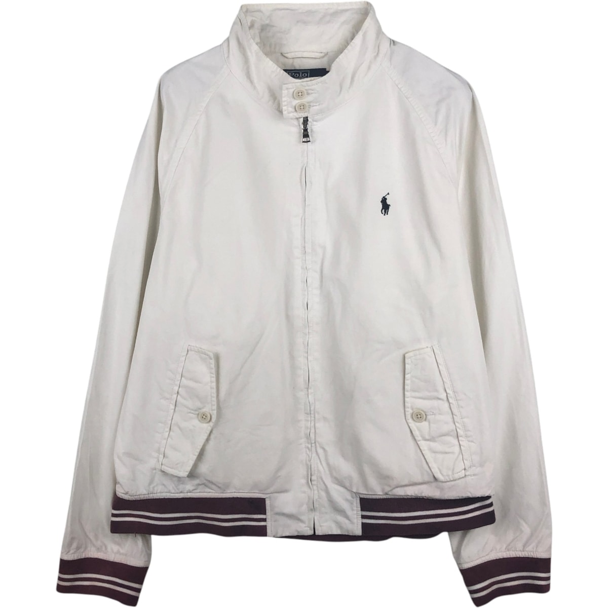 古着 ラルフローレン Ralph Lauren POLO by Ralph Lauren ハリントンジャケット スイングトップ メンズL相当/eaa648655