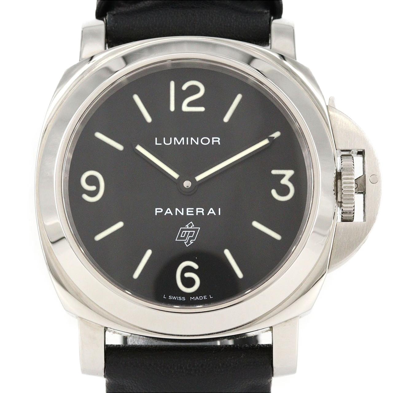 【ノーメンテナンス還元価格】パネライ ルミノールベースロゴ PAM00000 SS 手巻