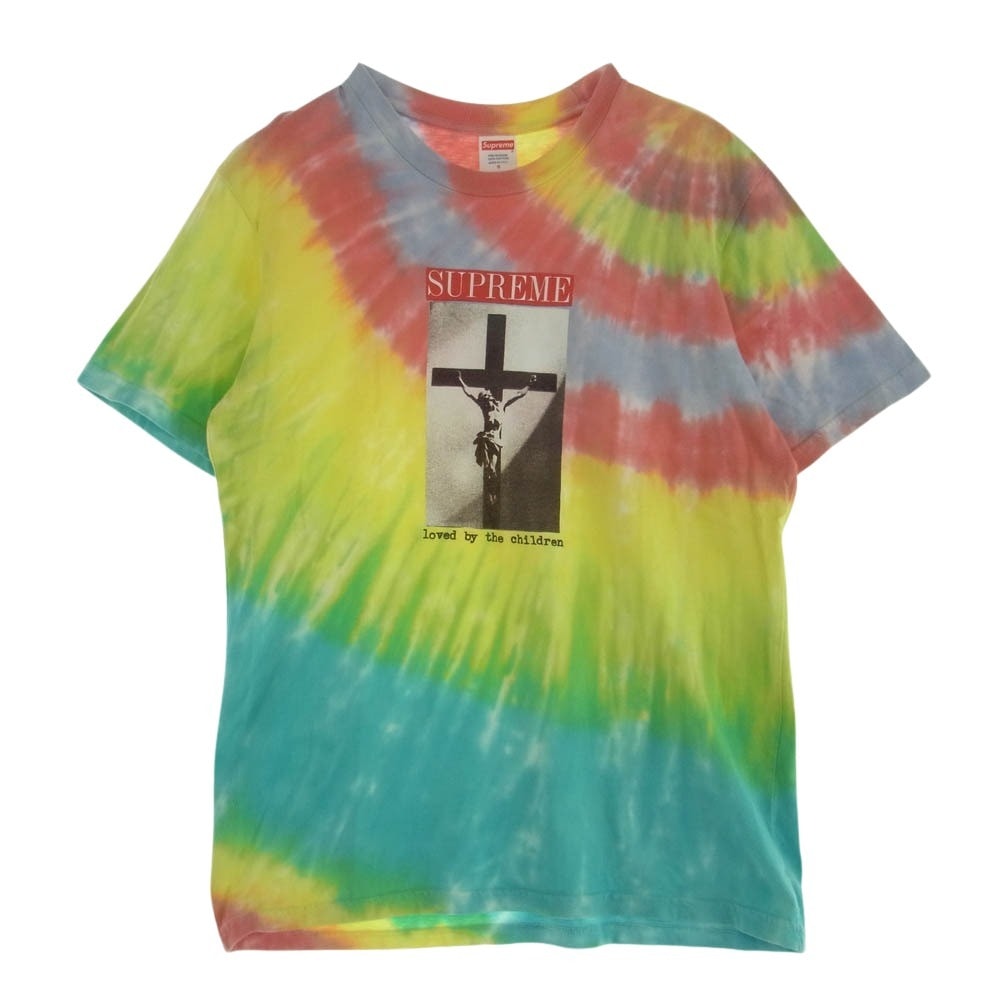 Supreme シュプリーム Ｔシャツ 20SS Loved By The Children Tee タイダイ柄 Ｔシャツ 半袖 S【中古】