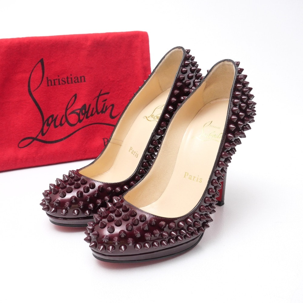 未使用に近い】□美品□Christian Louboutin クリスチャンルブタン