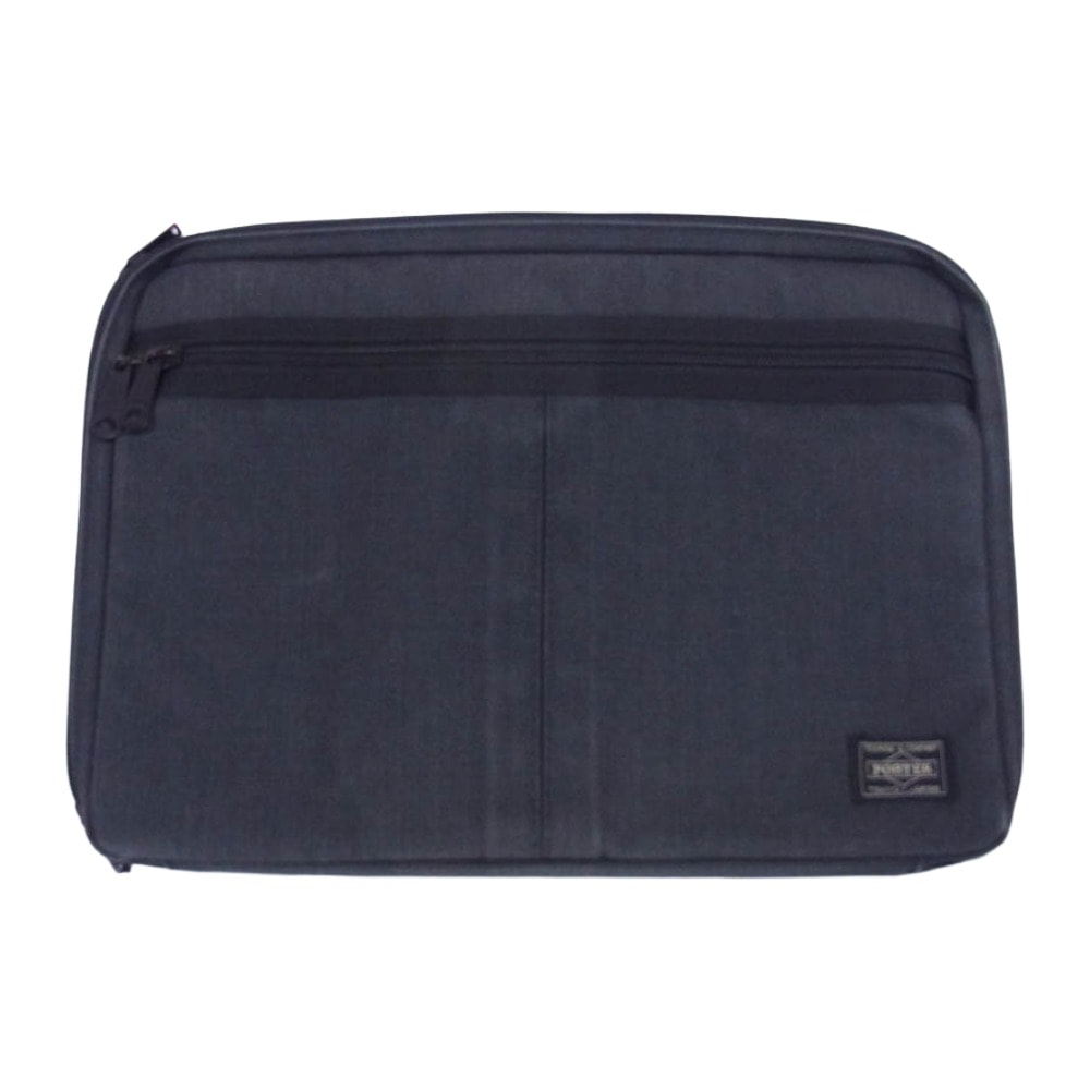 PORTER ポーター バッグ クラッチバッグ PCケース ブリーフケース グレー系【中古】