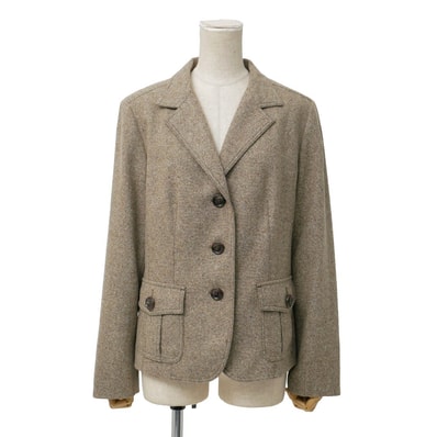 ■美品■BURBERRY バーバリー ジャケット サイズ44 ツイード ブレザー ブランド古着【中古】20260513/RA9325
