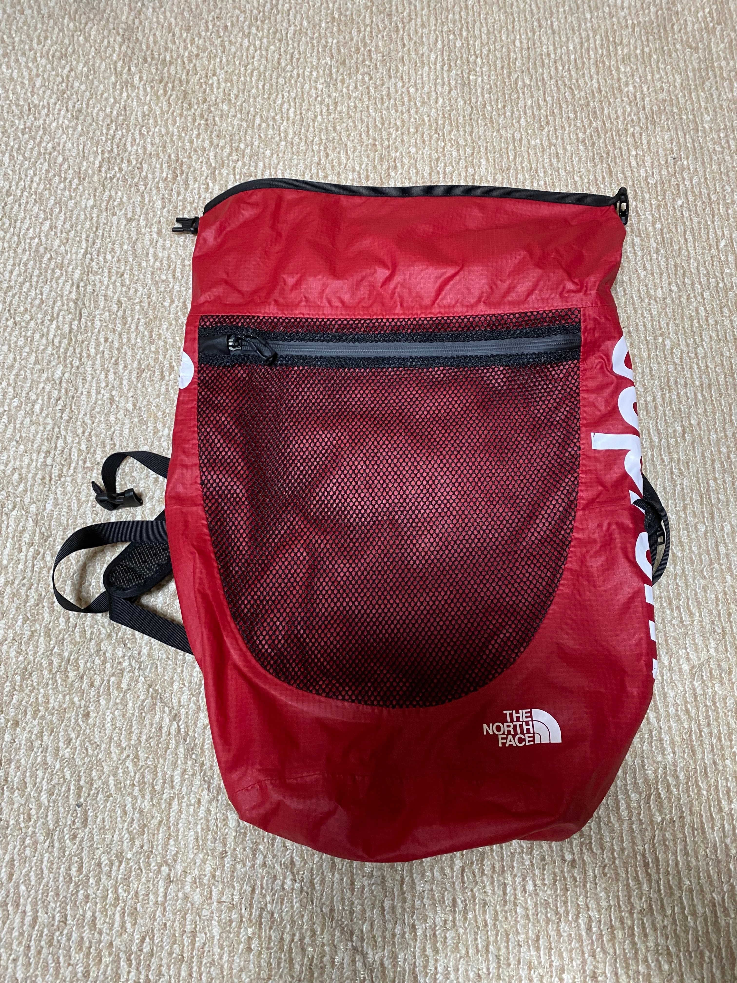 Supreme The North Face Waterproof Backpack "Red"