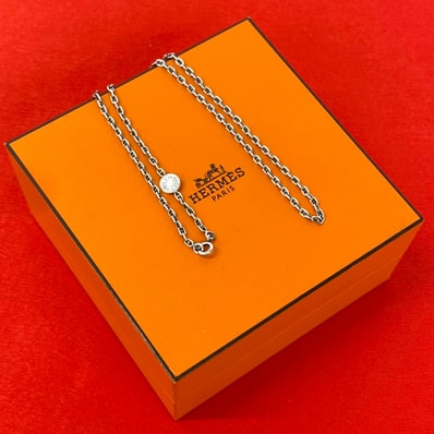 HERMES エルメス セリエ ミニ シェーヌダンクル ネックレス シルバー925 ネックレス シルバー
30388