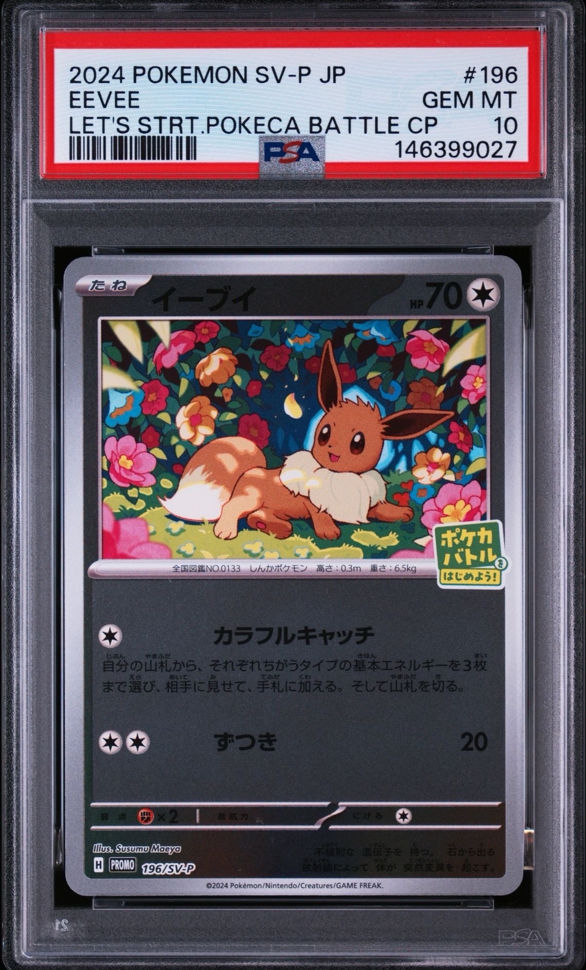イーブイ P [SV-P-SM 196](プロモカードパック「ポケカバトルをはじめ